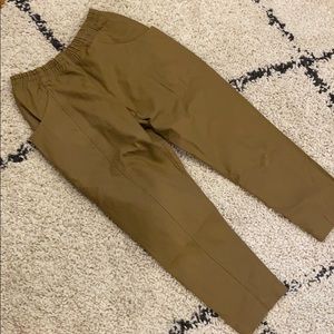 Elizabeth Suzann Clyde Work Pant Cttn Canvas Clay